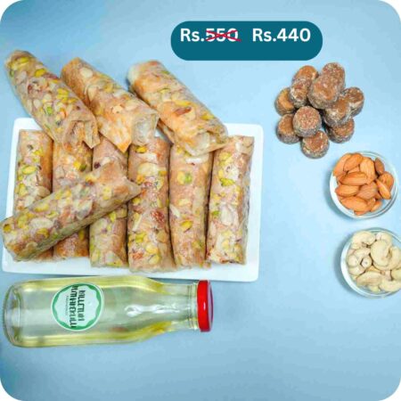 Jaggery (Bellam) Dry fruit Ghee Putharekulu- ATREYAPURAM