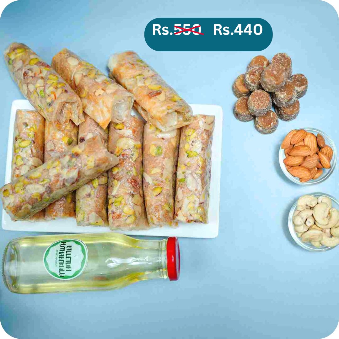 Jaggery (Bellam) Dry fruit Ghee Putharekulu- ATREYAPURAM