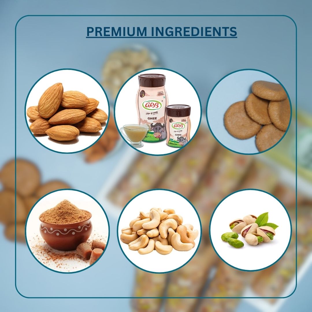 Original Ghee Palakova Jaggery(Bellam) Dryfruit Putharekulu - Image 2